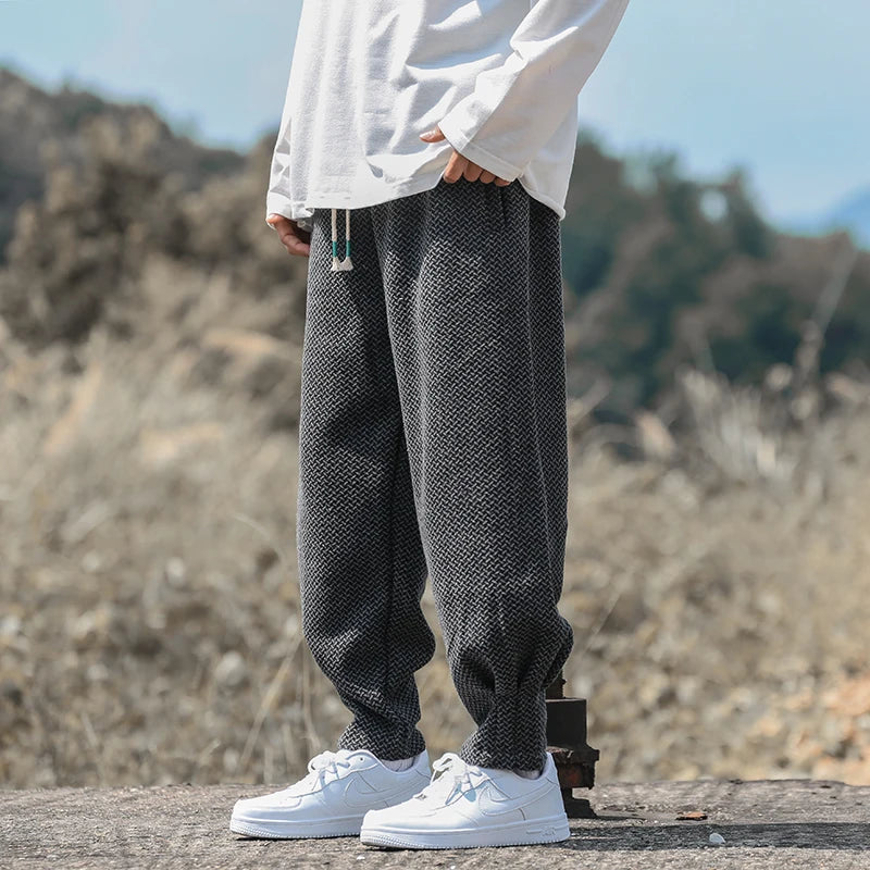 OSLO TEXTURED JOGGERS