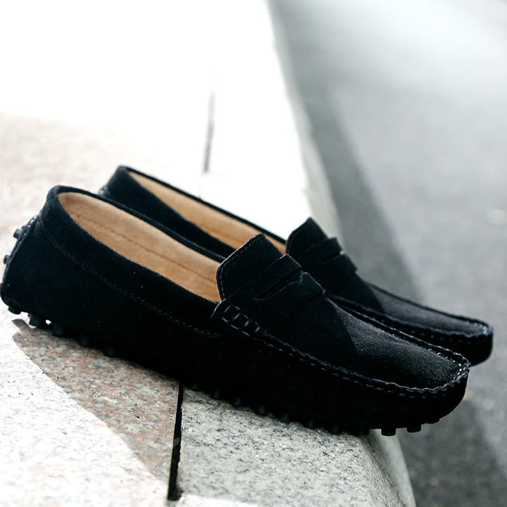 GRAZIA SUEDE LOAFERS