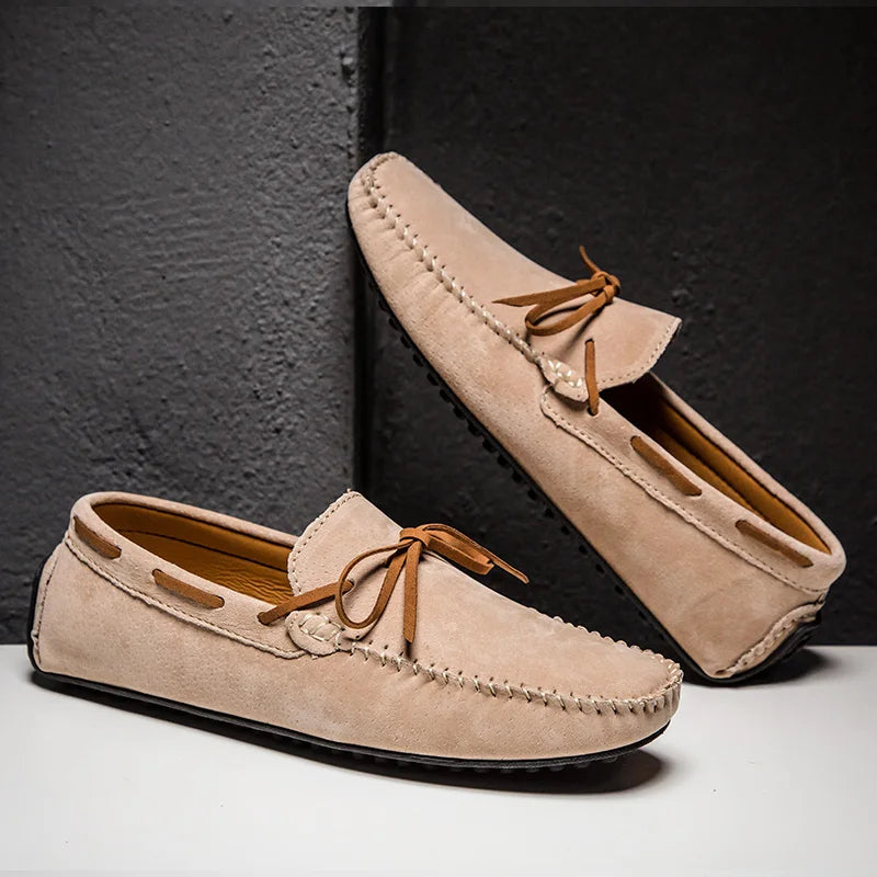 MONTE CARLO GENUINE SUEDE LOAFERS