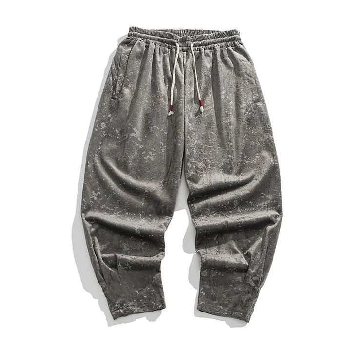 CRUSHED VELVET JOGGERS