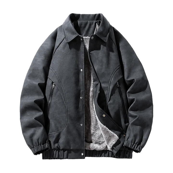 LEGACY FLEECE BOMBER JACKET