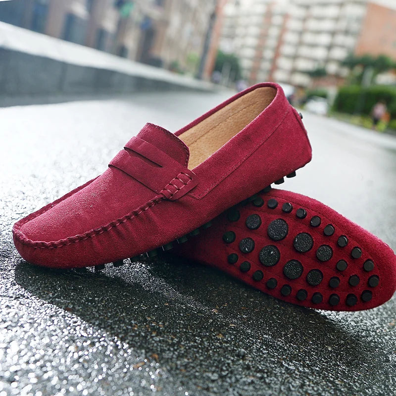 GRAZIA SUEDE LOAFERS