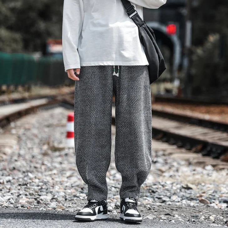 OSLO TEXTURED JOGGERS