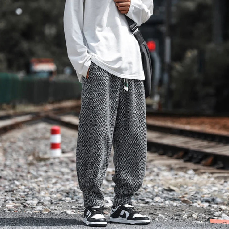 OSLO TEXTURED JOGGERS