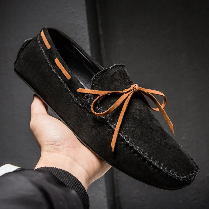 MONTE CARLO GENUINE SUEDE LOAFERS