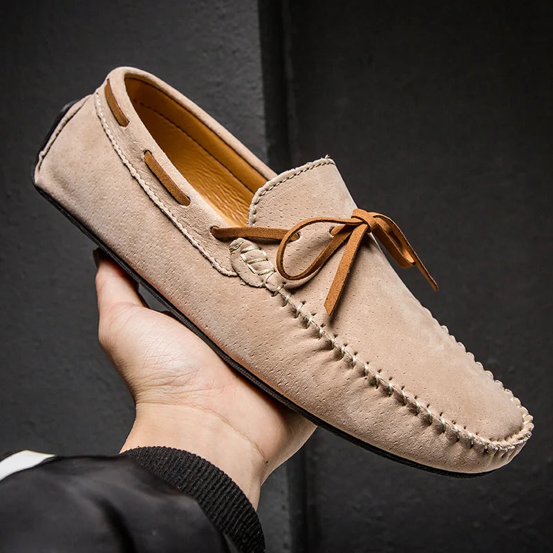 MONTE CARLO GENUINE SUEDE LOAFERS