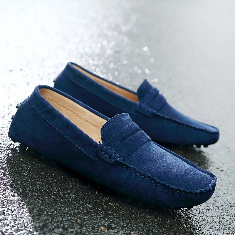 GRAZIA SUEDE LOAFERS