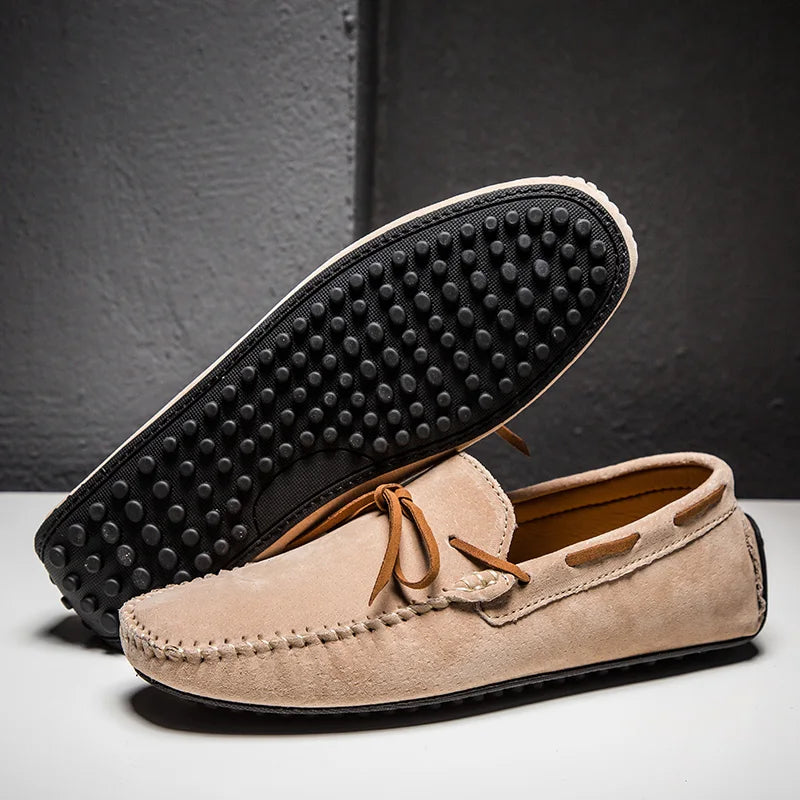 MONTE CARLO GENUINE SUEDE LOAFERS