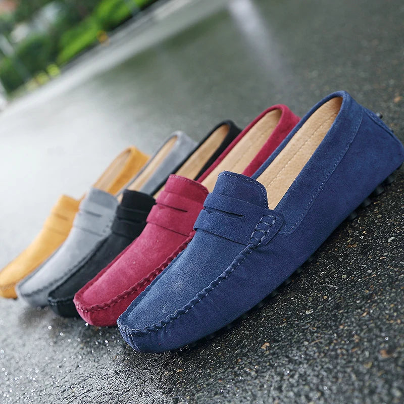 GRAZIA SUEDE LOAFERS