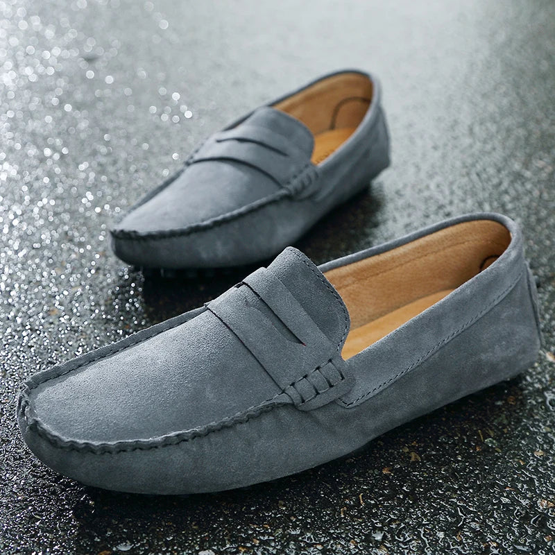 GRAZIA SUEDE LOAFERS