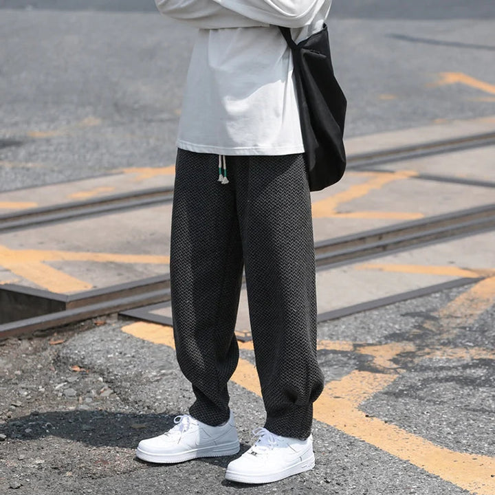 OSLO TEXTURED JOGGERS