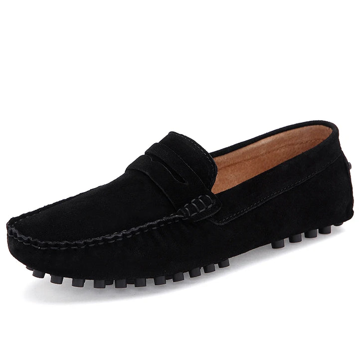 GRAZIA SUEDE LOAFERS