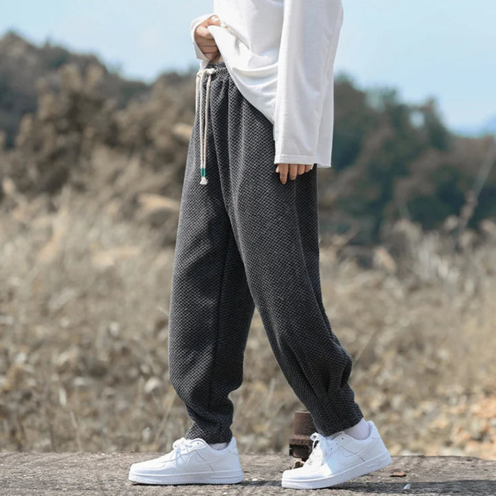 OSLO TEXTURED JOGGERS