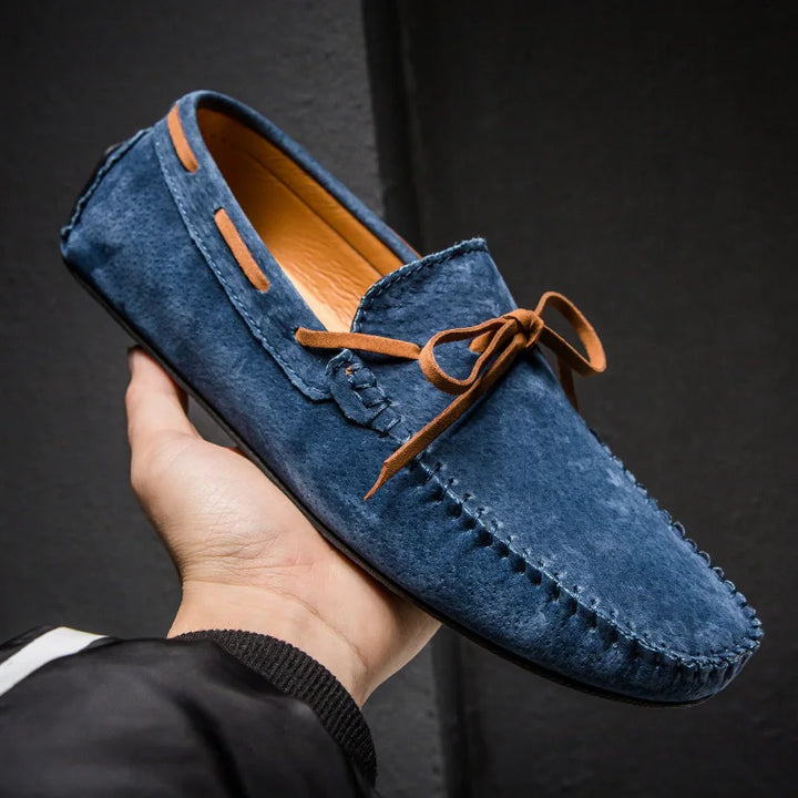 MONTE CARLO GENUINE SUEDE LOAFERS