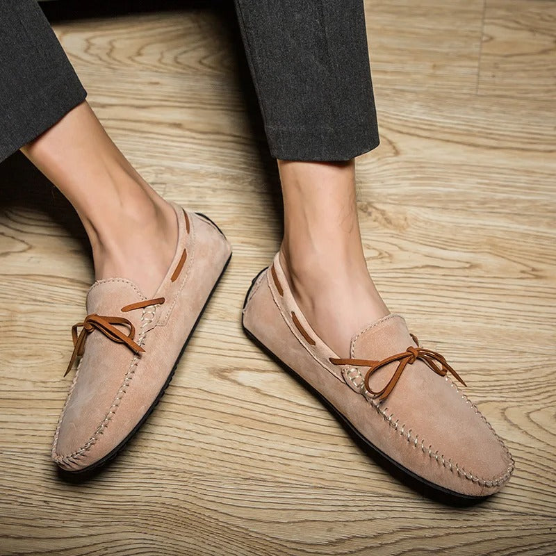 MONTE CARLO GENUINE SUEDE LOAFERS