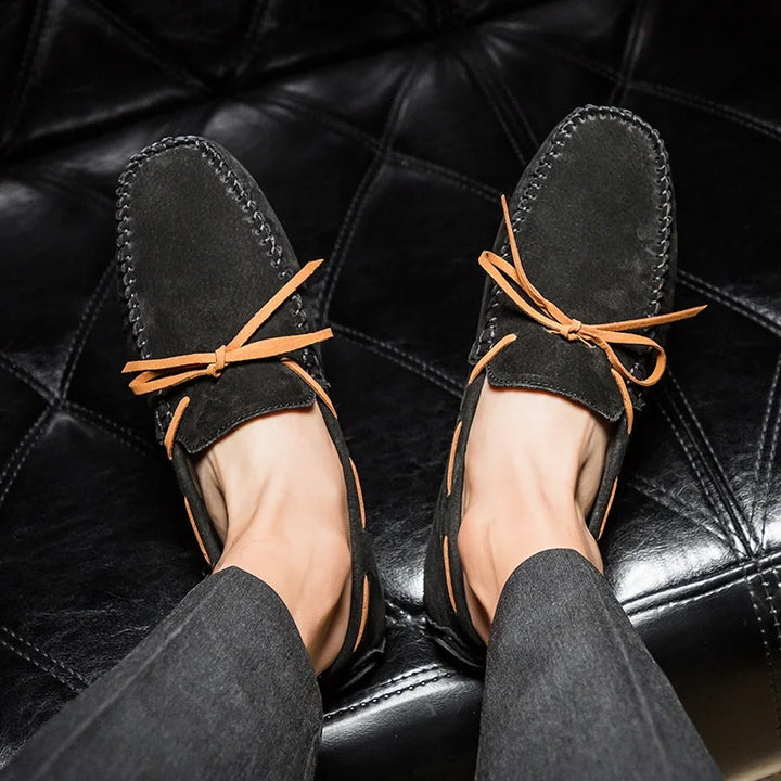 MONTE CARLO GENUINE SUEDE LOAFERS