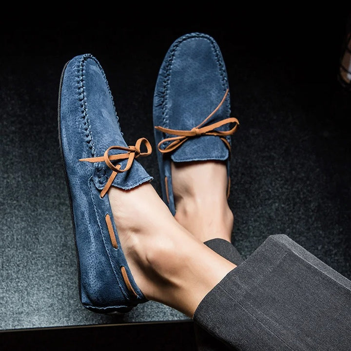 MONTE CARLO GENUINE SUEDE LOAFERS