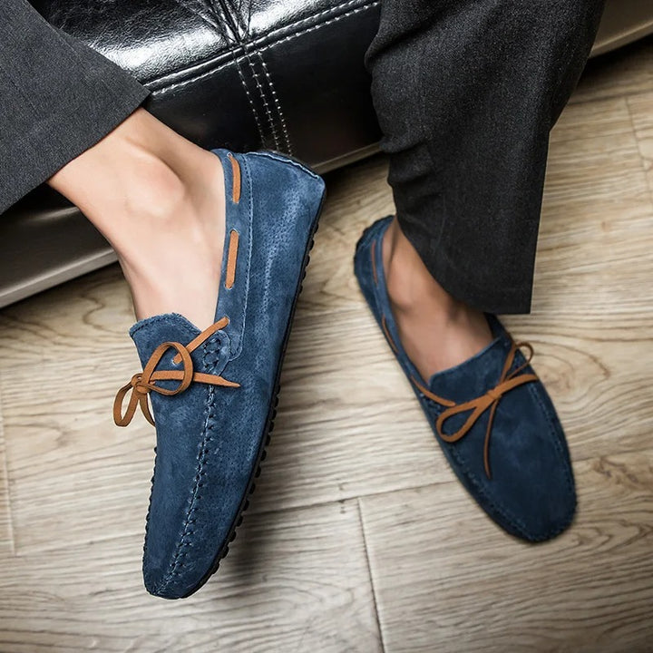 MONTE CARLO GENUINE SUEDE LOAFERS