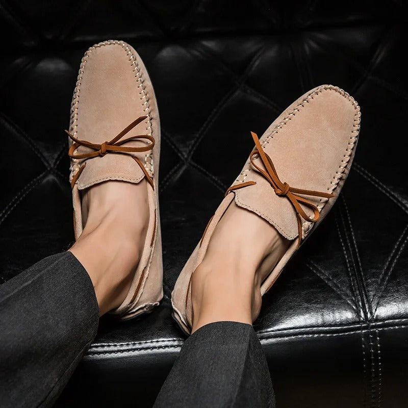 MONTE CARLO GENUINE SUEDE LOAFERS