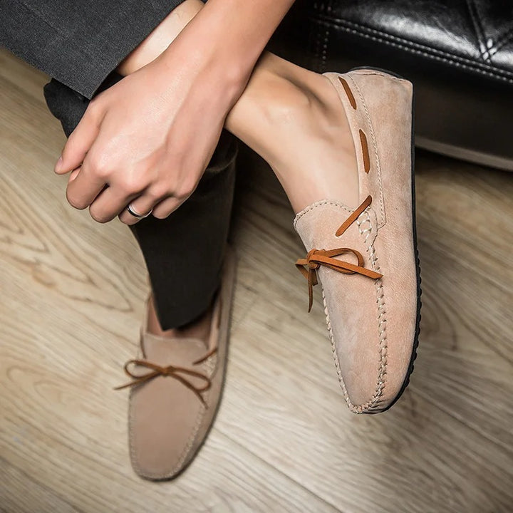 MONTE CARLO GENUINE SUEDE LOAFERS