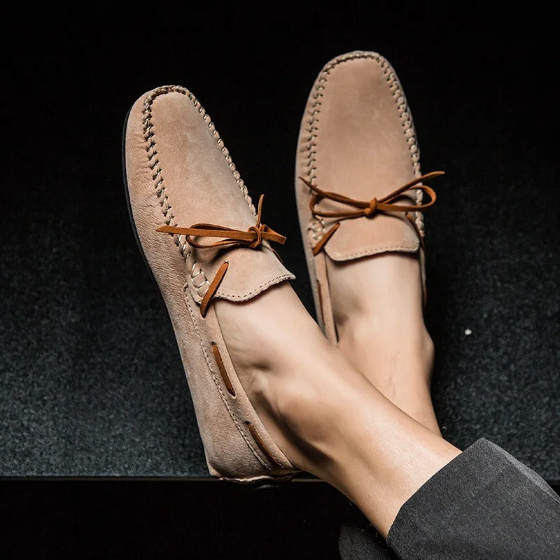 MONTE CARLO GENUINE SUEDE LOAFERS