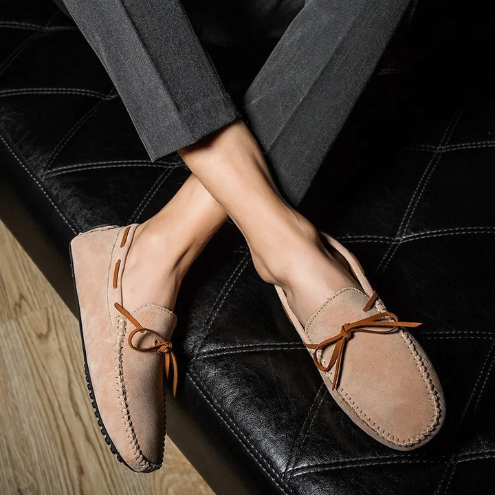 MONTE CARLO GENUINE SUEDE LOAFERS